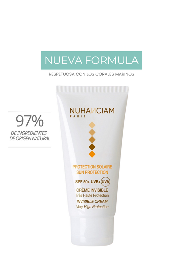 Nuhanciam Crema Invisible SPF 50+ Sin Color