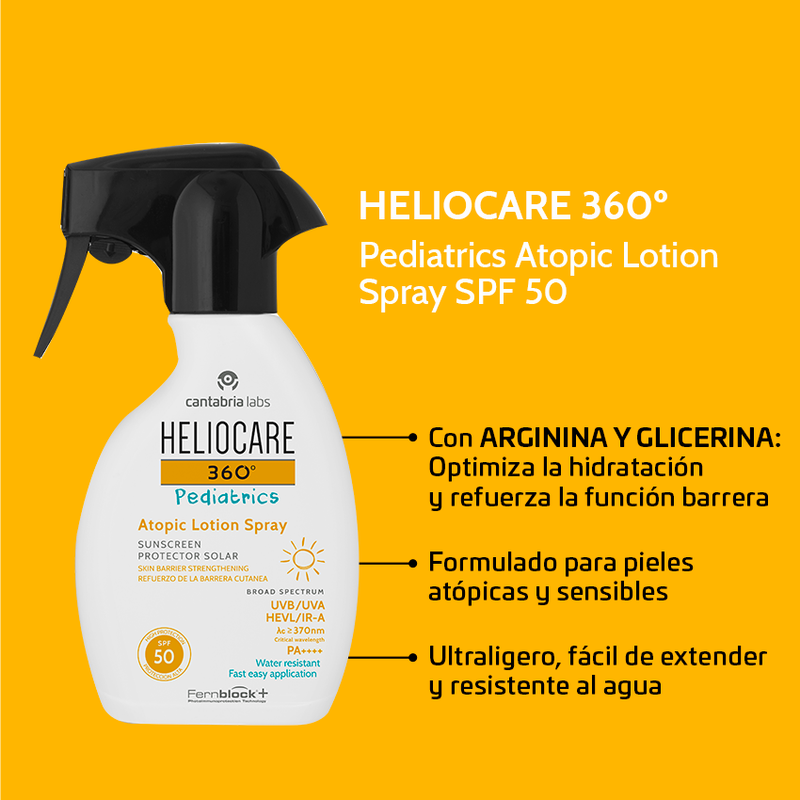 HELIOCARE 360º Pediatrics Atopic Lotion Spray SPF 50